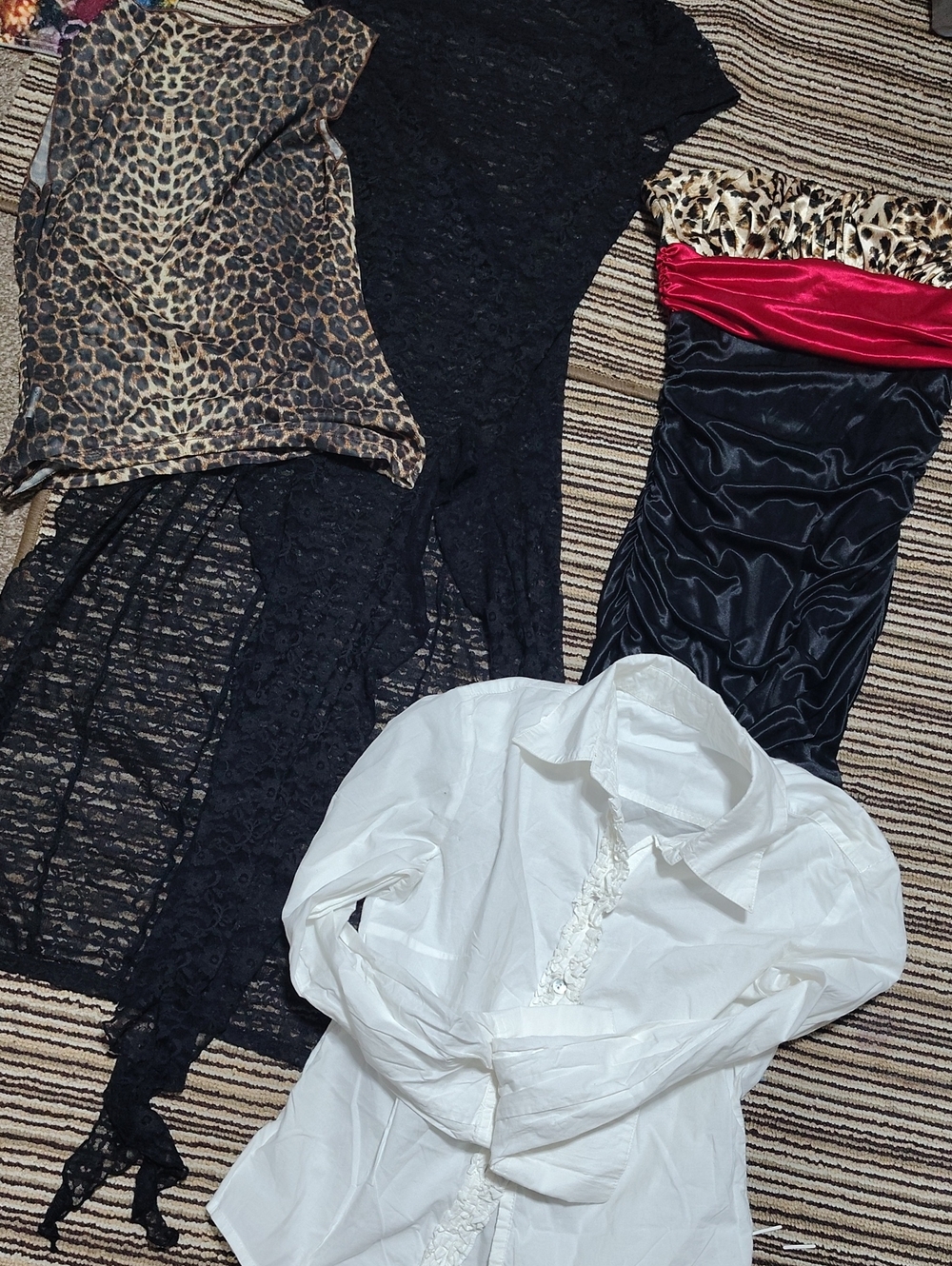 #0270 Speechless Leopard Print Dress Combo